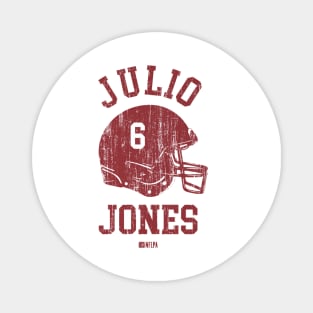 Julio Jones Tampa Bay Helmet Font Magnet